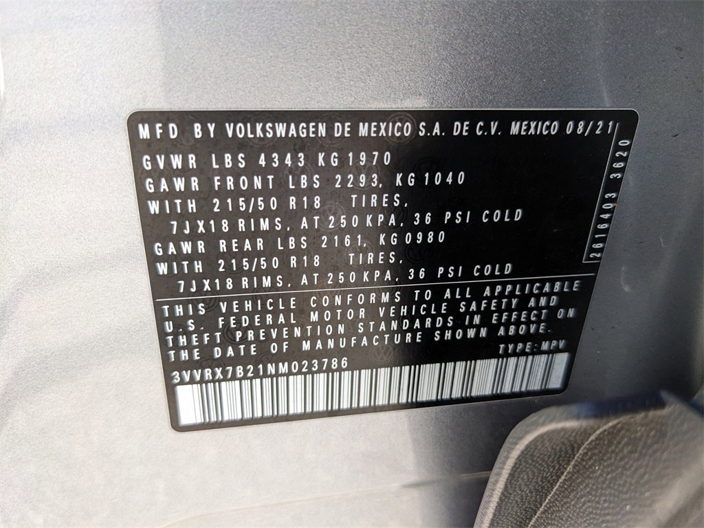 2022 Volkswagen Taos 1.5T SE