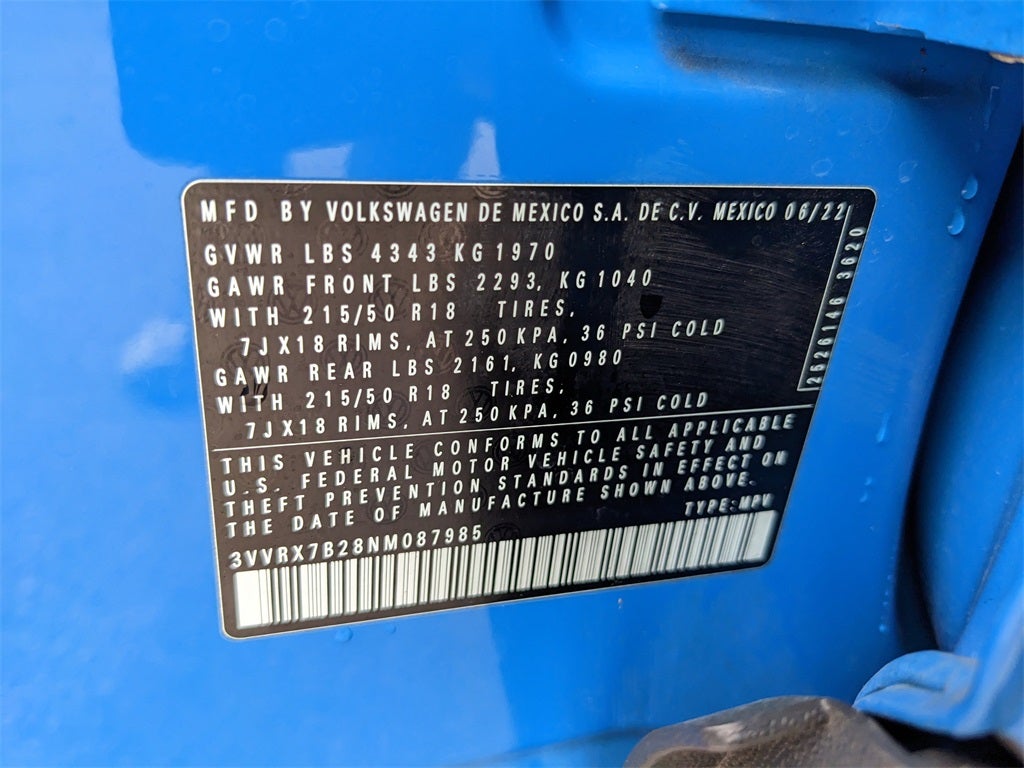 2022 Volkswagen Taos 1.5T SE