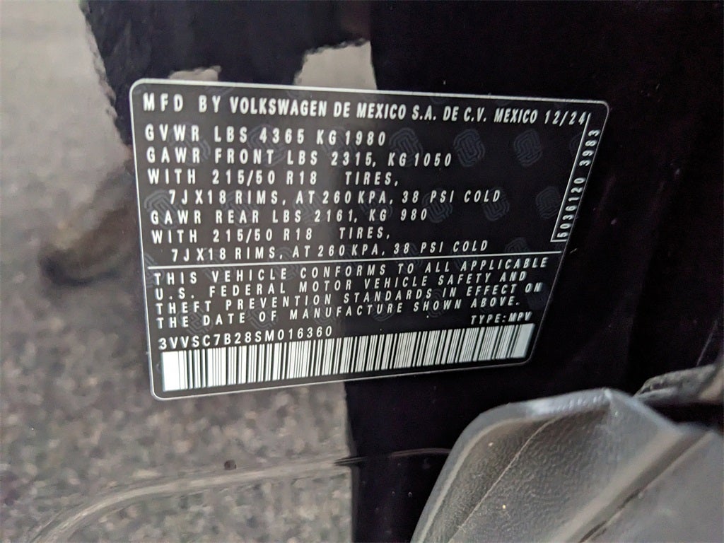 2025 Volkswagen Taos 1.5T SE