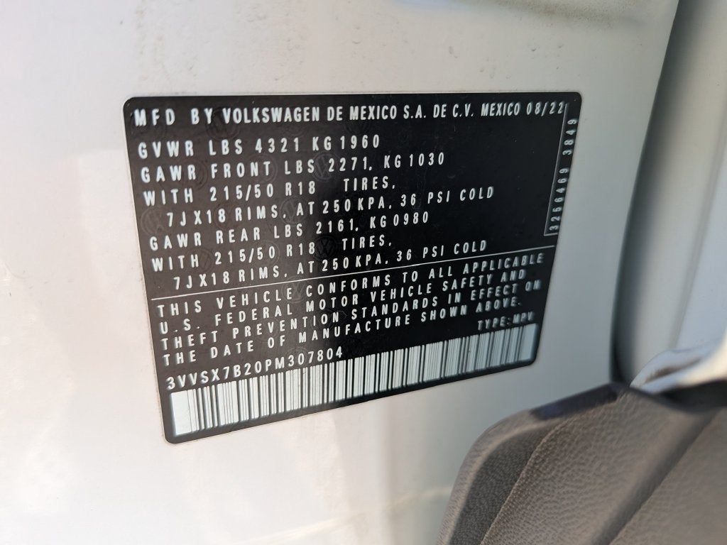 2023 Volkswagen Taos 1.5T SE