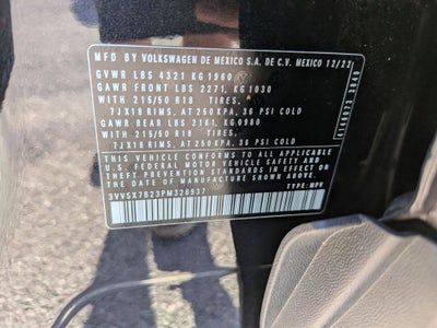 2023 Volkswagen Taos 1.5T SE