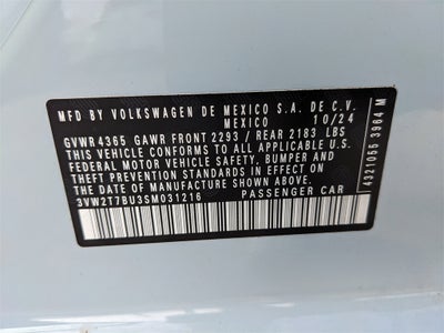 2025 Volkswagen Jetta GLI 2.0T Autobahn