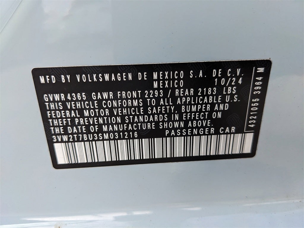 2025 Volkswagen Jetta GLI 2.0T Autobahn