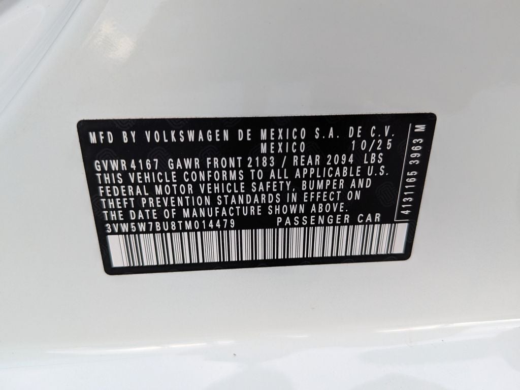 2026 Volkswagen Jetta 1.5T S