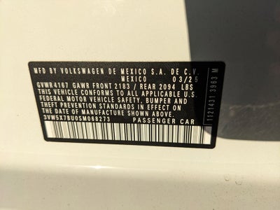 2025 Volkswagen Jetta 1.5T S