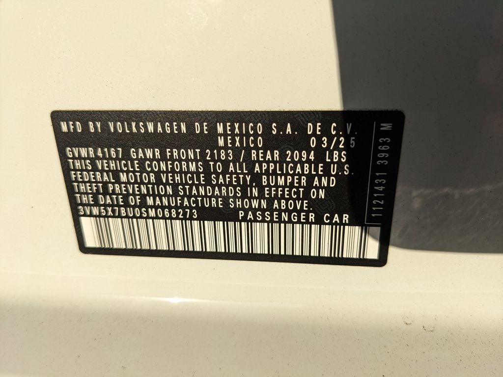 2025 Volkswagen Jetta 1.5T S