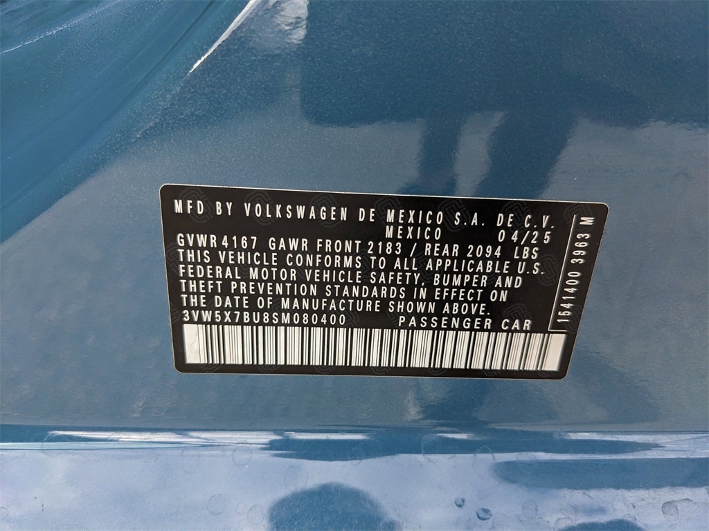 2025 Volkswagen Jetta 1.5T S