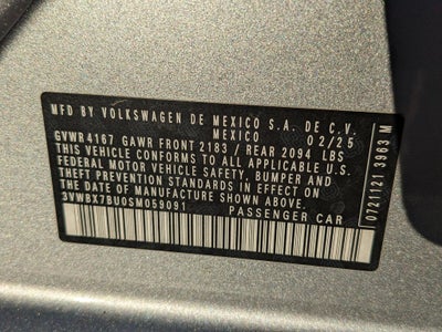 2025 Volkswagen Jetta 1.5T Sport