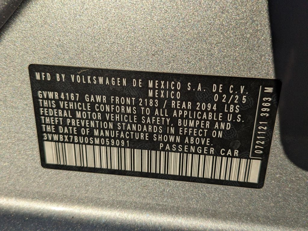 2025 Volkswagen Jetta 1.5T Sport