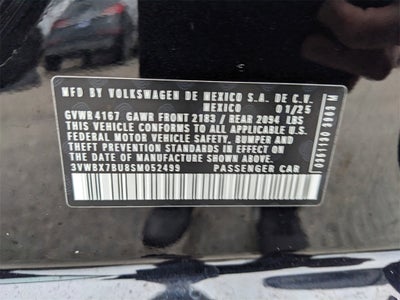 2025 Volkswagen Jetta 1.5T Sport