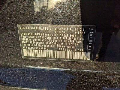 2025 Volkswagen Jetta 1.5T Sport