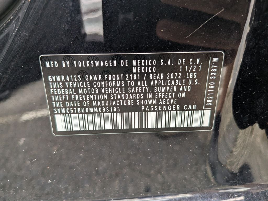 2021 Volkswagen Jetta 1.4T SE