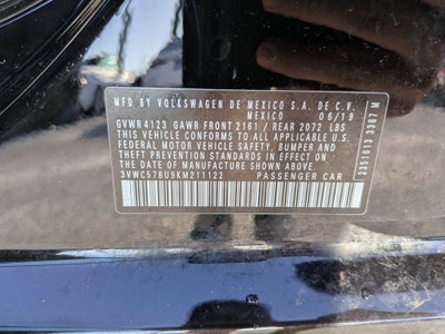 2019 Volkswagen Jetta 1.4T S