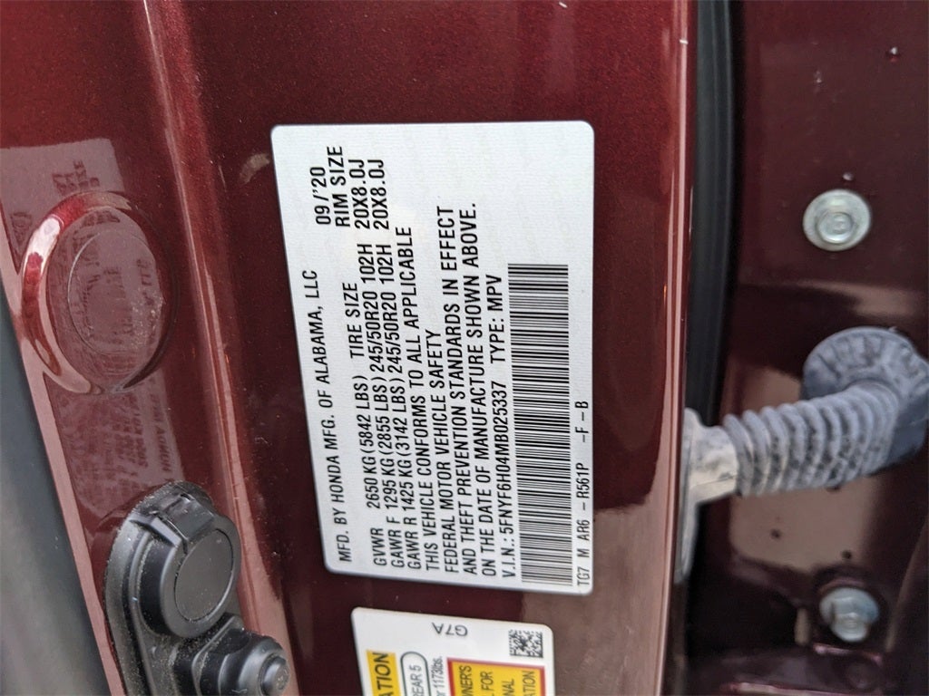 2021 Honda Pilot Elite