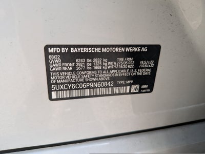 2023 BMW X6 xDrive40i