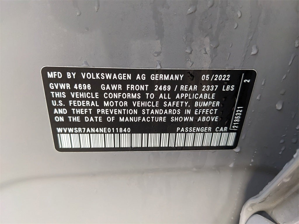 2022 Volkswagen Arteon 2.0T SE R-Line