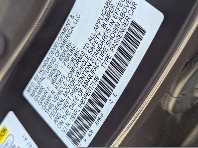 2023 Honda Civic Hatchback Sport Touring