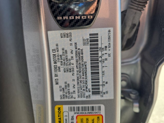 2022 Ford Bronco Sport Outer Banks