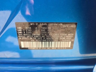 2023 Subaru Impreza Sport