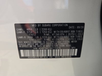 2021 Subaru Outback Premium