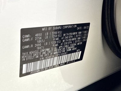 2023 Subaru Outback Onyx Edition