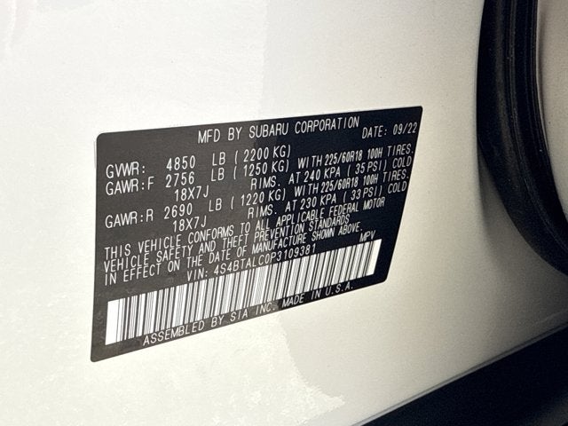 2023 Subaru Outback Onyx Edition