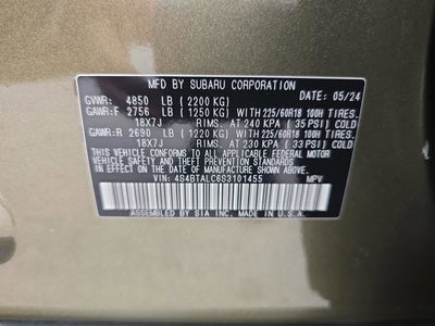 2025 Subaru Outback Onyx Edition
