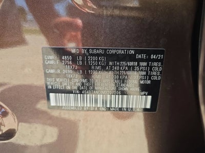 2021 Subaru Outback Limited