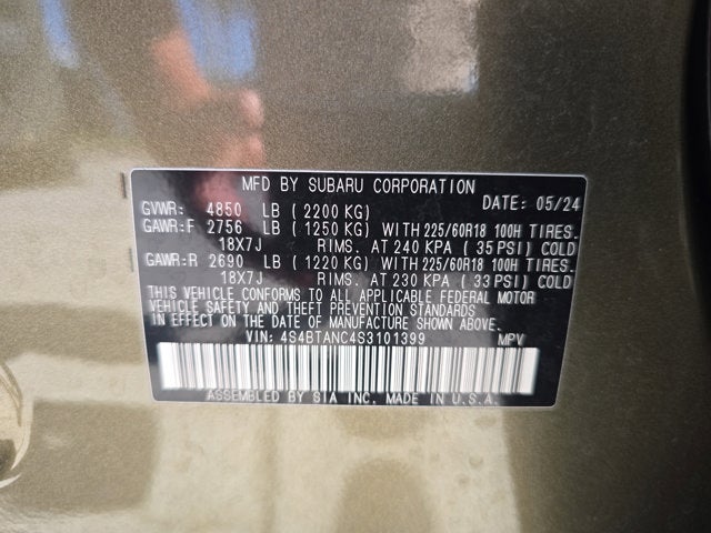 2025 Subaru Outback Limited