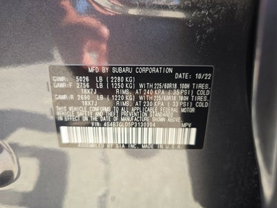 2023 Subaru Outback Onyx Edition XT