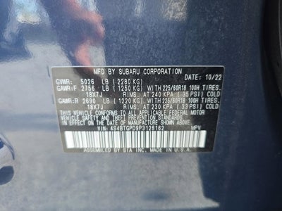 2023 Subaru Outback Touring XT