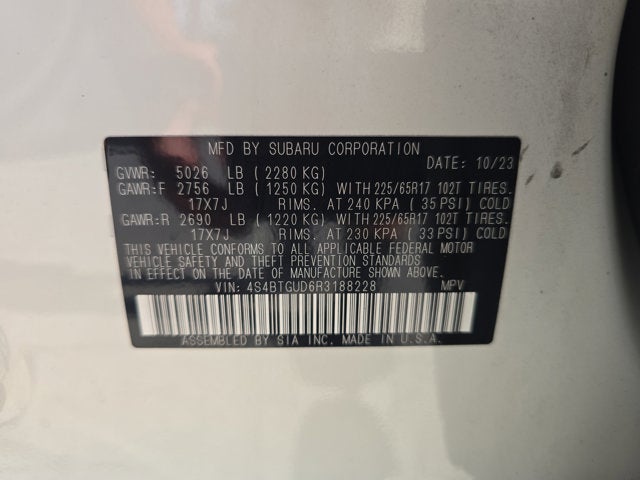 2024 Subaru Outback Wilderness