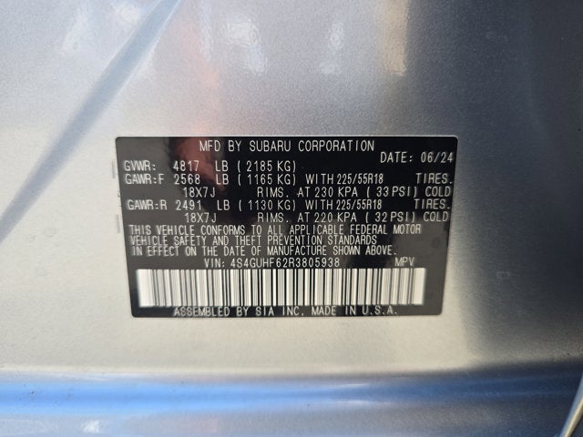 2024 Subaru Crosstrek Sport