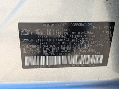 2025 Subaru Crosstrek Sport