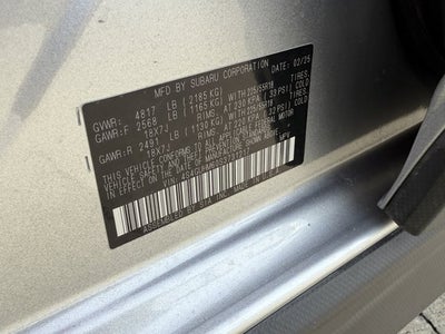 2025 Subaru Crosstrek Limited