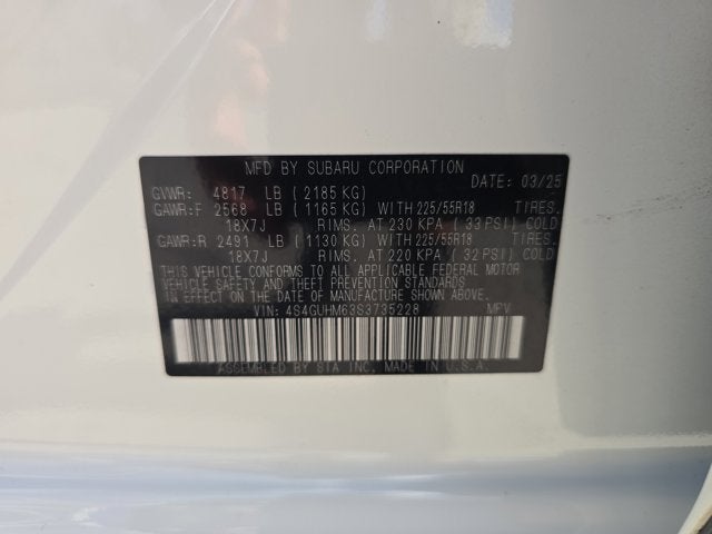 2025 Subaru Crosstrek Limited