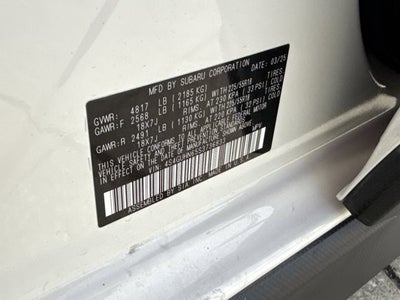 2025 Subaru Crosstrek Limited