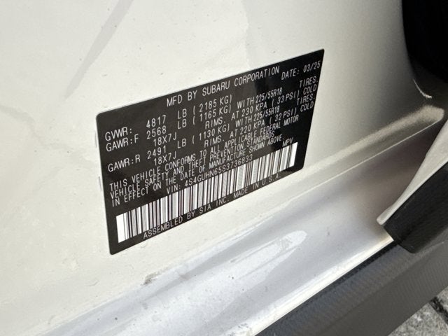 2025 Subaru Crosstrek Limited