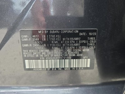2024 Subaru Crosstrek Wilderness
