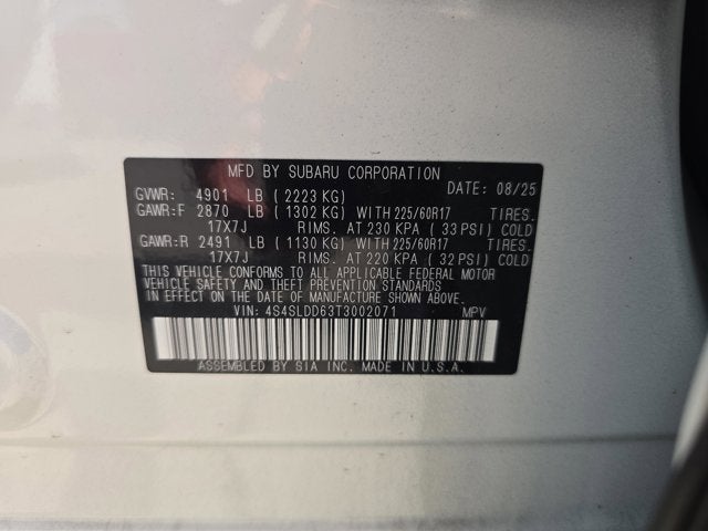 2026 Subaru Forester Premium