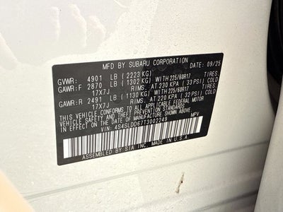 2026 Subaru Forester Premium