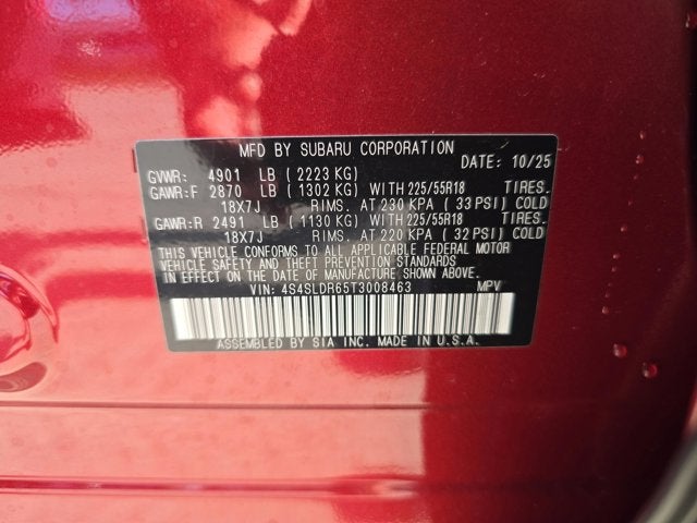 2026 Subaru Forester Limited