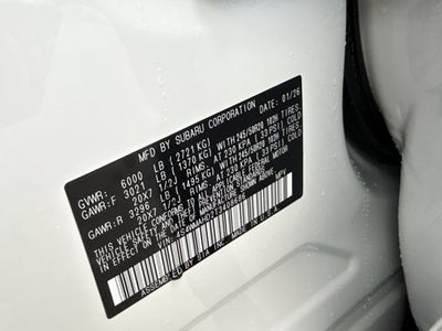 2026 Subaru Ascent Limited Bronze Edition