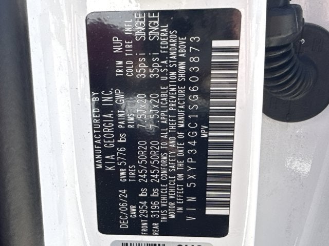 2025 Kia Telluride EX