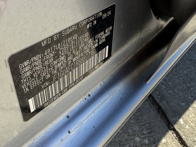 2024 Subaru Impreza Sport