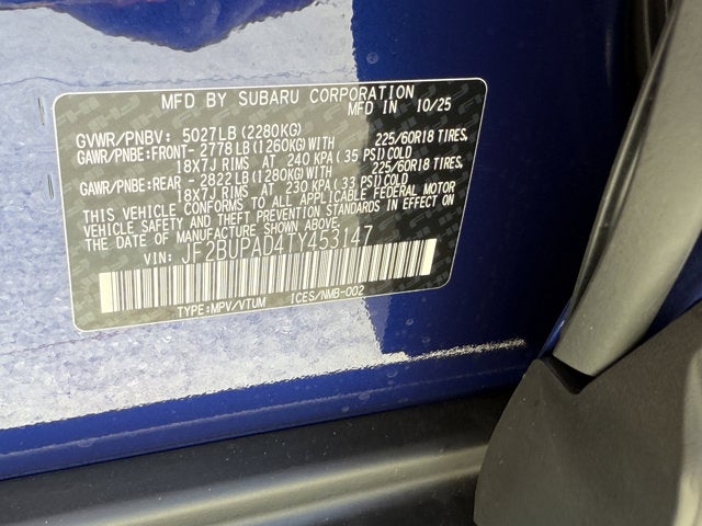 2026 Subaru Outback Premium