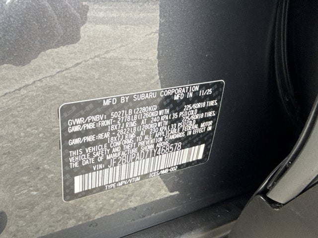 2026 Subaru Outback Premium