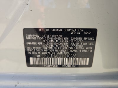 2023 Subaru Crosstrek Limited