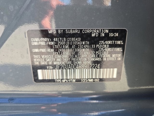 2024 Subaru Crosstrek Premium