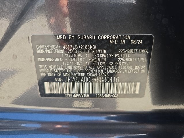 2024 Subaru Crosstrek Premium